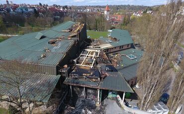 Brand Bürgerzentrum