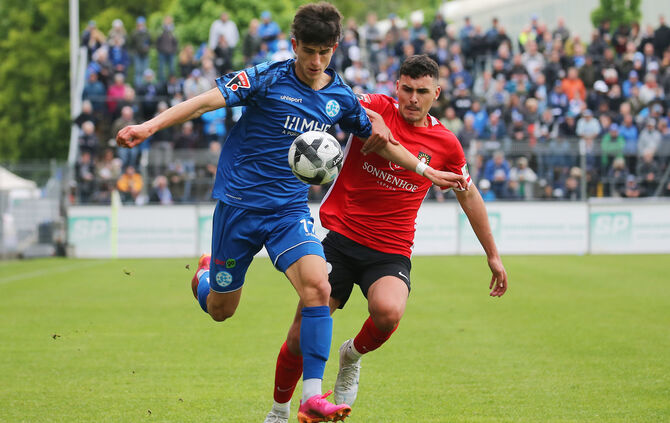 Fußball SV Stuttgarter Kickers  vs. SG Sonnenhof Großaspach