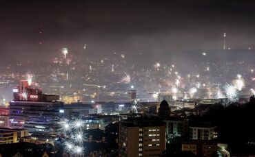 Silvester in Stuttgart