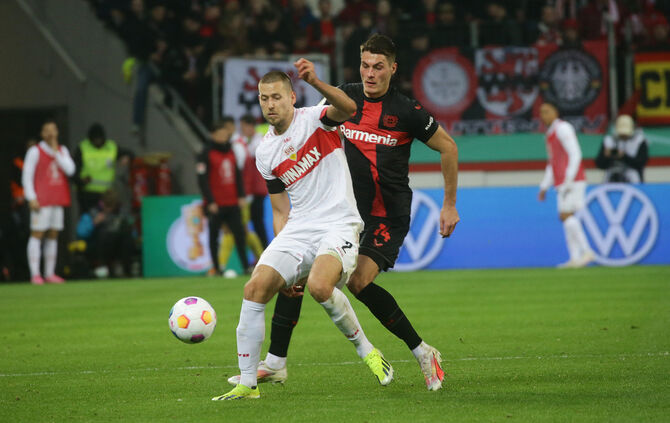 DFB Pokal  Bayer 04 Leverkusen vs. VfB Stuttgart