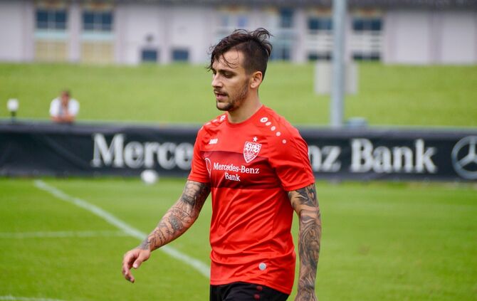 Vormittagseinheit VfB-Trainingslager in St. Gallen_08.07.2019_25