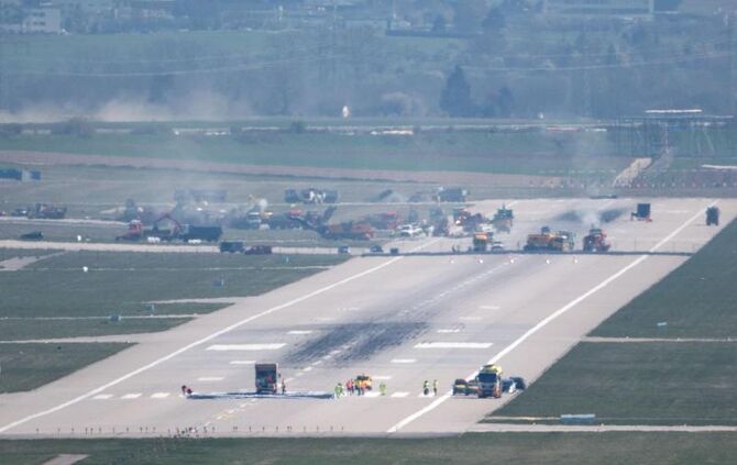 Bauarbeiten am Flughafen Stuttgart