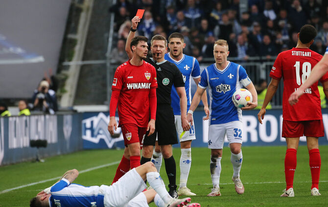 Fußball Darmstadt 98 vs. VfB Stuttgart
