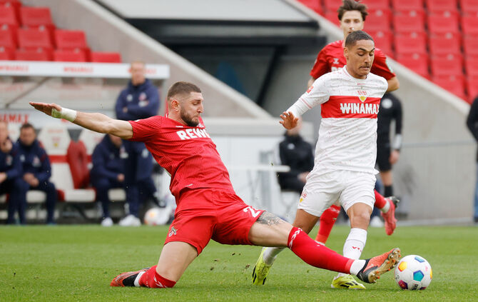 Fußball Bundesliga VfB Stuttgart vs. FC Köln