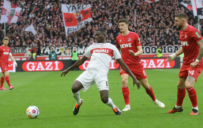 Fußball Bundesliga VfB Stuttgart vs. FC Köln