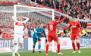 Fußball Bundesliga VfB Stuttgart vs. FC Köln