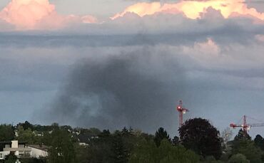 Papiercontainer brennt beim Salier-Schulzentrum_0
