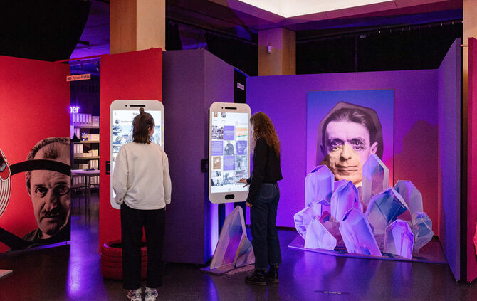 Die neue Sonderausstellung "Not my Hero" kann bis September besucht werden.