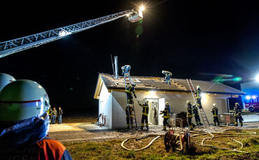 Brand in Brennerei, Weingut Zimmerle, Belzerweg, Waiblingen-Beinstein, 14.03.2024.