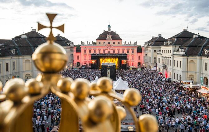 Während des KSK Music Open wird das Residenzschloss Ludwigsburg wieder zur großen Bühne.