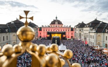 Während des KSK Music Open wird das Residenzschloss Ludwigsburg wieder zur großen Bühne.