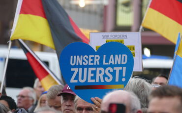 afd stuttgart demo symbol symbolbild symbolfoto