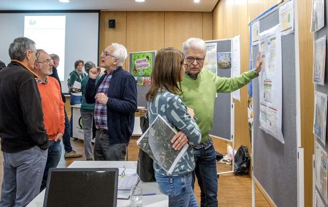 "Markt der Möglichkeiten" im Rahmen des Streuobstdiversity Förderprogramms, Bürgerhaus Kernen, 27.03.2024.