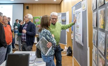"Markt der Möglichkeiten" im Rahmen des Streuobstdiversity Förderprogramms, Bürgerhaus Kernen, 27.03.2024.