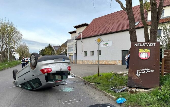 waiblingen polizei unfall