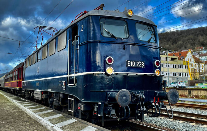 bahn historisch db e lok zug