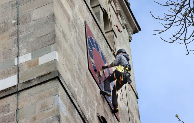 Kirchturmkletterer