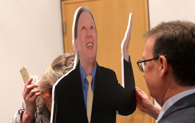 Pappaufsteller Hornauer Alfdorf Bürgermeisterwahl_0