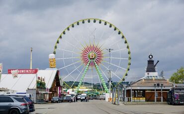 Endpspurt beim Frühlingsfest-Aufbau in Stuttgart