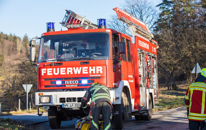 Tödlicher Unfall Althütte Baum geprallt_10