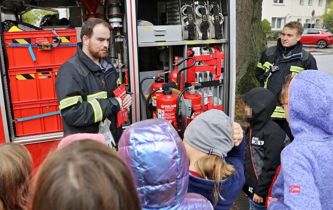 Blaulicht-Tag Rinnenäckerschule