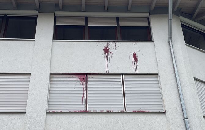 AfD-Farbanschlag