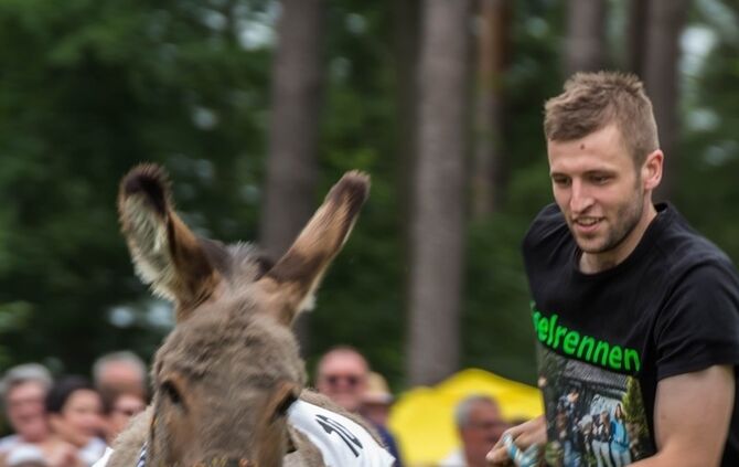 Berglen-Hoesslinswart: Eselrennnen