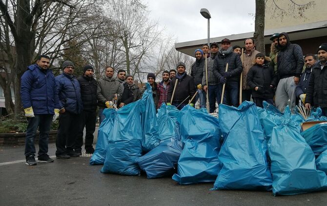 Waiblingen Waiblingen-Süd Silvester Neujahr Müll Muslime_0