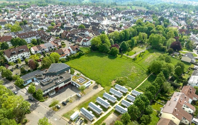 Luftbild: Waiblingen-Hohenacker, 02.05.2024.