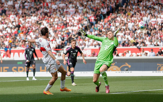 Fußball VfB Stuttgart vs. FC Bayern München