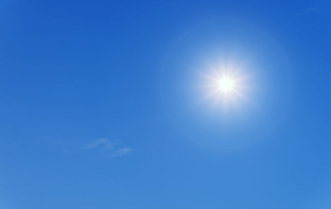 Sonne Himmel Sonnenschein Wetter