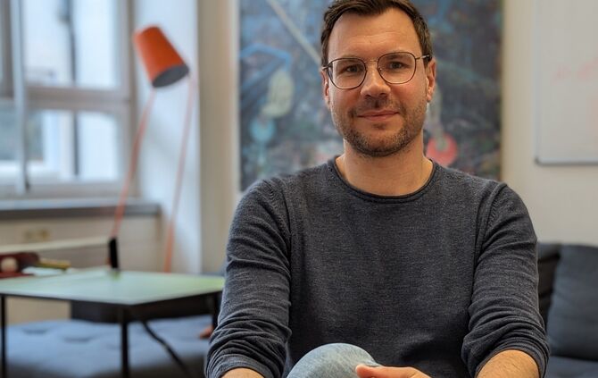 Daniel De Monte vom Männergesangsverein Kleinheppach