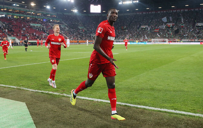 Fußball Bundesliga FC Augsburg vs. VfB Stuttgart