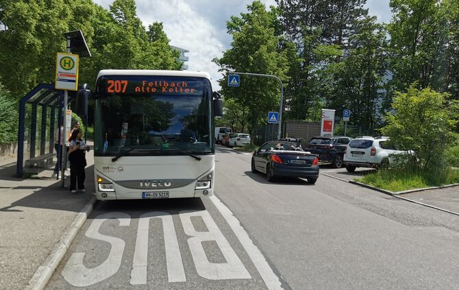Mikrozentrum 207 Bus Haltestelle Buskap