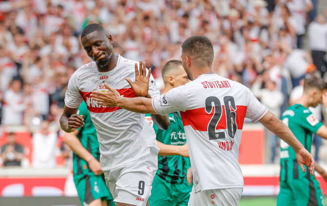 Fußball Bundesliga VfB Stuttgart vs. Borussia Mönchengladbach