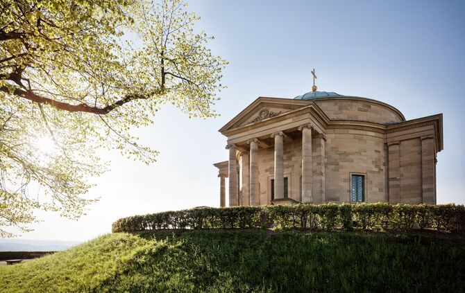 Die Grabkapelle auf dem Württemberg feiert 200-jähriges Jubiläum.