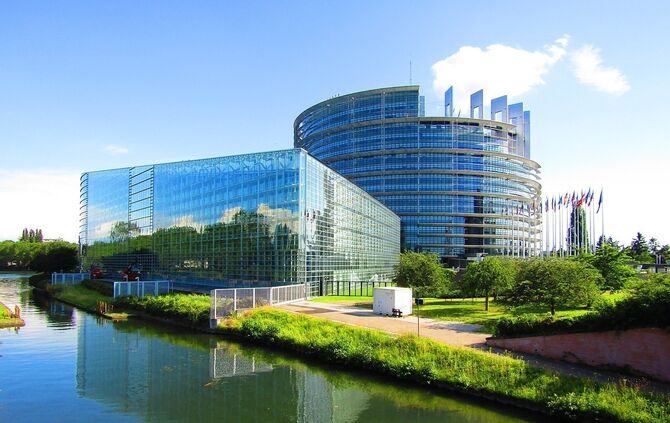 EU Europawahl Europäisches Parlament Symbol Symbolfoto