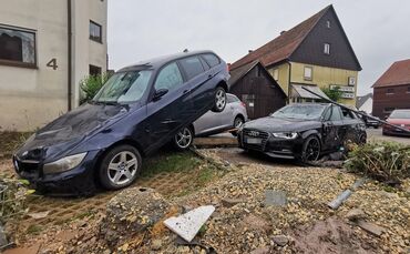 Miedelsbach Hochwasser