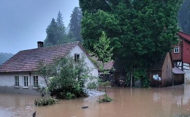 Hochwasser Menzlesmühle