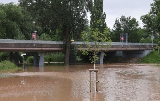 Hochwasser Waiblingen