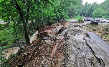 Lauffenmühle Hochwasser
