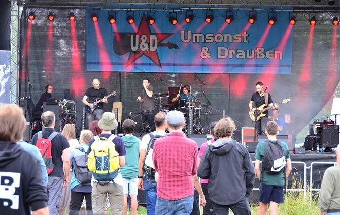 Das Umsonst & Draußen Festival im Jahr 2023.
