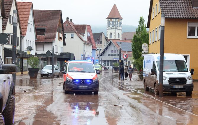 Rudersberg Hochwasser