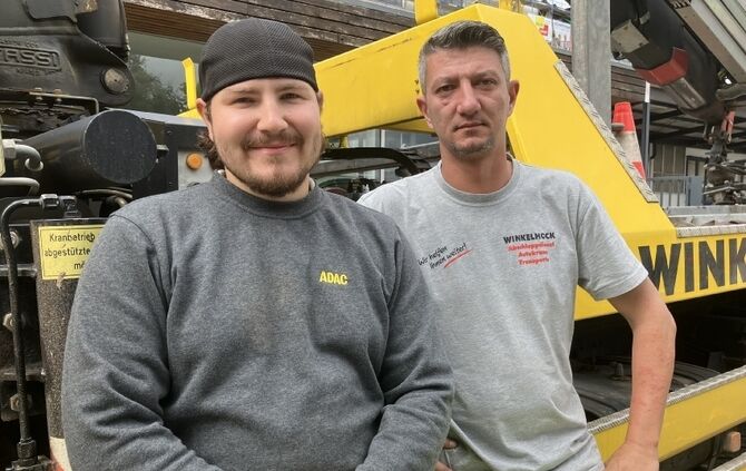 Winkelhock Team Hochwasser Olutürk und Schmid