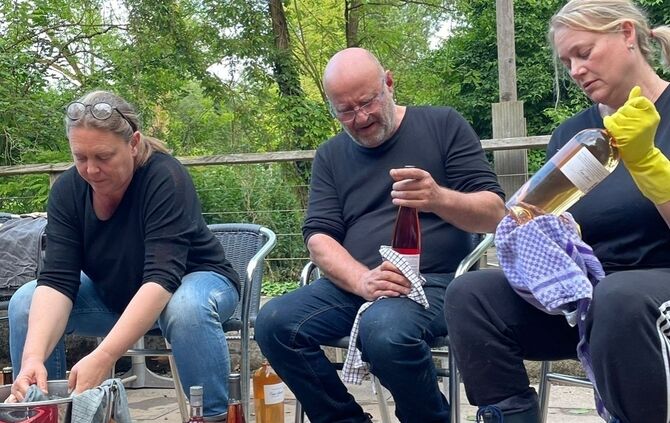 Gerberei Hochwasser Putz