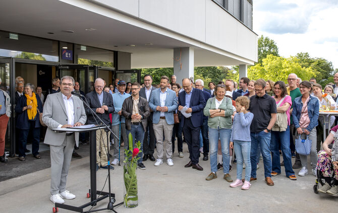 Neues Lessing-Gymnasium Winnenden eingeweiht, 12.06.2024.