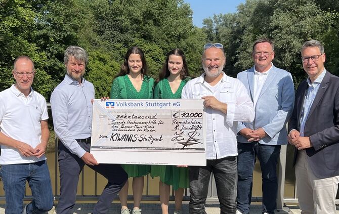 Spende für Hochwasseropfer