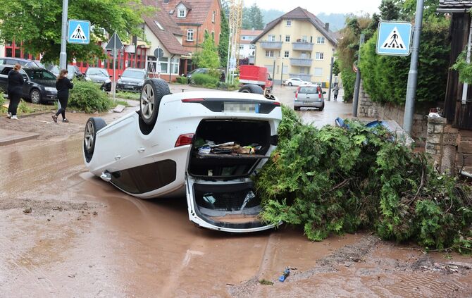 Rudersberg Hochwasser