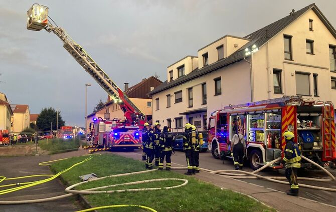 Feuerwehreinsatz Steinweg