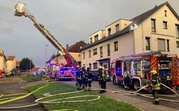 Feuerwehreinsatz Steinweg